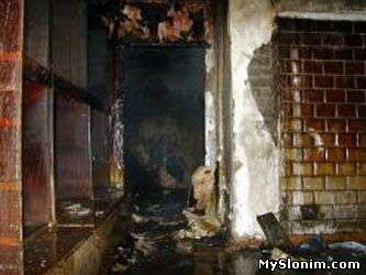 В Слониме 16 сентября горел дом