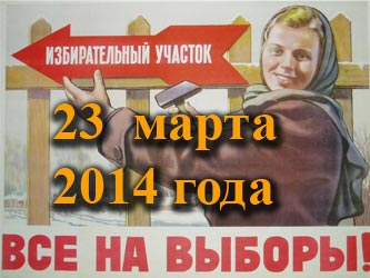 Выборы в местные Советы депутатов 23 марта 2014